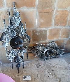 lampadari in ferro battuto 