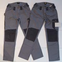 2 Pantaloni da lavoro Diadora grigi