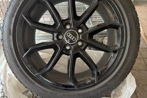 215 45 r17  ruote complete inverno in lega  audi