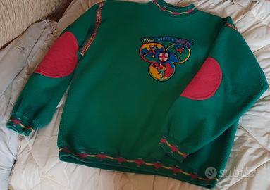 Felpa in pile ann 90 Paco Winter sport uomo, Tg XL