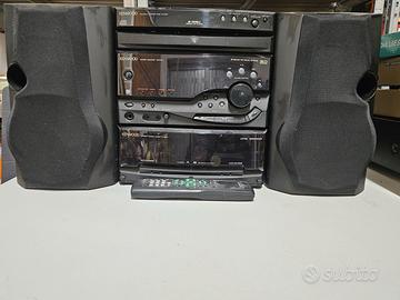 Kenwood sistema hi fi RXD G4 lettore 3 cd