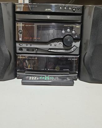Kenwood sistema hi fi RXD G4 lettore 3 cd