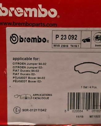 pastiglie brembo P 23 092