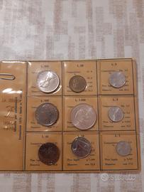 Monete per collezionisti  Emissione 1970 – Serie n