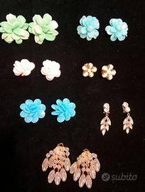 N°1 PAIO (1 A SCELTA SU 7) ORECCHINI VINTAGE ORIGI