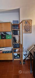Vetrina IKEA Billy + Oxberg, 1 anta a vetro