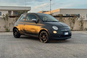 Fiat 500 Matt Black 1.3 Multijet 95 CV [KM REALI]