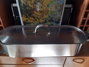 Pentola Pesciera Ikea Acciaio Inox Vaporiera nuova
