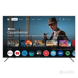 TV LED 50" ULTRA HD 4K SMART GOOGLE TV Nuovo
