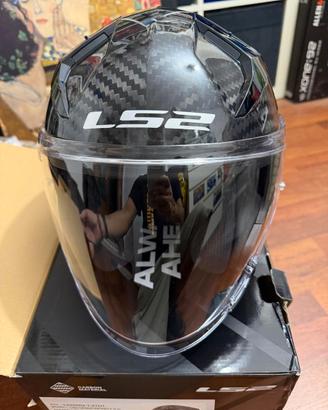 Casco Moto LS2 INFINITY II CARBON Gloss Tg L
