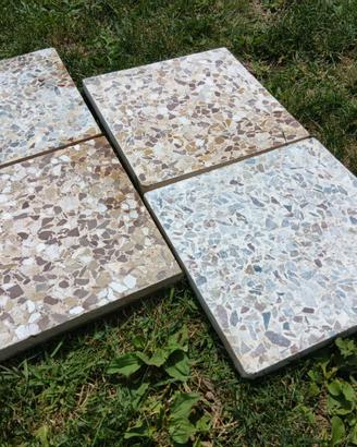 Piastrelle in graniglia nuove 46mq