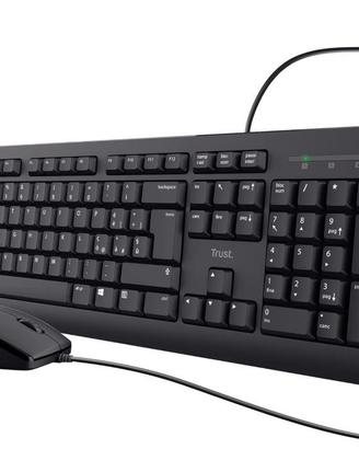 Trust Taro Set Tastiera E Mouse Cablati USB Italia