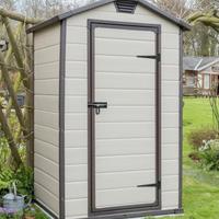 Box casetta in pvc da giardino