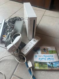Nintendo Wii console con gioco Wii sports