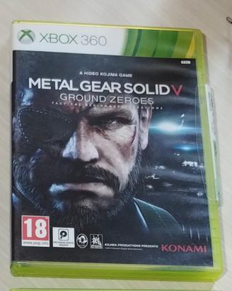 Metal Gear Solid 5 Ground Zeroes Xbox 360