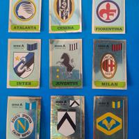 9 figurine scudetti calciatori 1989 1990 serie A