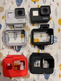 N. 2 GoPro Hero 7 Black con Accessori