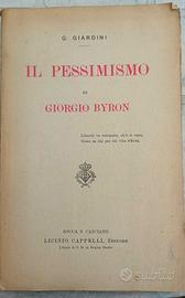 Il pessimismo di Giorgio Byron, Guglielmo Giardini