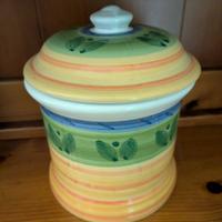 biscottiera in ceramica Caleca