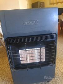 Stufa a infrarossi DeLonghi con bombola di gas