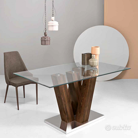 Tavolo Ennio Teak 90x160 - Come Nuovo