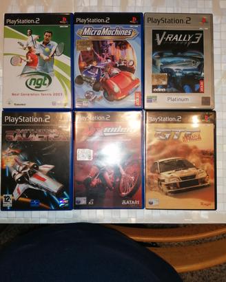 Playstation 2 - 6giochi