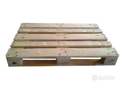 Pallet in legno grezzo 120 x 80 cm