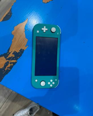 Nintendo switch lite turchese