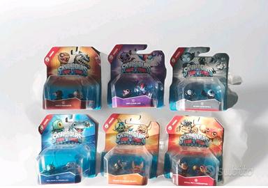 5 pacchi doppi skylanders trap team minis nuovi 