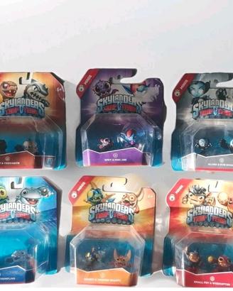 5 pacchi doppi skylanders trap team minis nuovi 