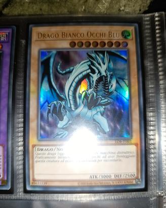 Drago Bianco Occhi Blu Yigioh