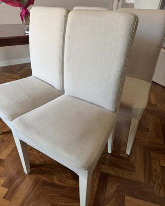 4 sedie Henriksdal Ikea imbottite