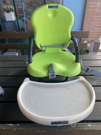 Seggiolone bambino da tavolo portatile