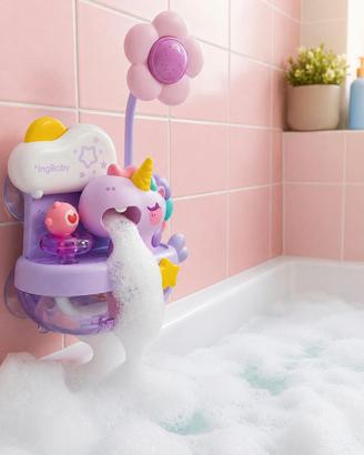 Giocattolo da Bagno Unicorno con Doccia e Bolle