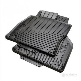 Audi A3 tappetini anteriori originali in gomma