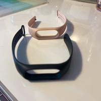 Cinturini silicone rosa e nero