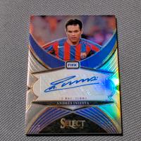 Andres Iniesta Autograph Panini Select 2025