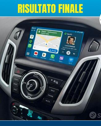 Ford Focus KIT COMPLETO Autoradio Android 9 poll.