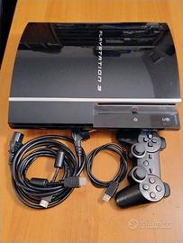 PS3 fat 80gb tenuta molto bene 