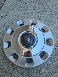 COPRICERCHIO "VINTAGE" CON CROMATURA FIAT 500