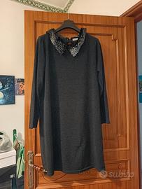 Vestito nero elegante Lady Chic xxl