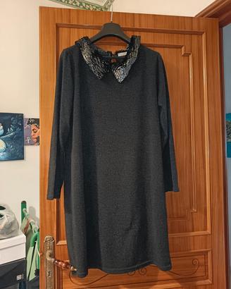 Vestito nero elegante Lady Chic xxl