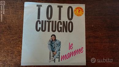 Toto Cutugno Le mamme vinile da 45 giri.