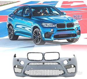 PARAURTI ANTERIORE BMW X6 F16 LOOK X6M PDC SRA