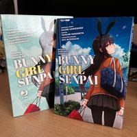 Bunny Girl Senpai + Petit Devil Kohai manga ITA
