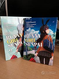 Bunny Girl Senpai + Petit Devil Kohai manga ITA