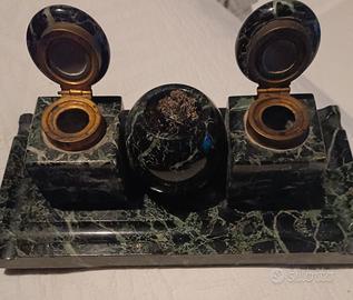 calamaio antico da scrivania art decò 