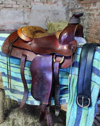 Sella messicana per cavallo