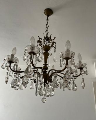 Coppia lampadari in stile