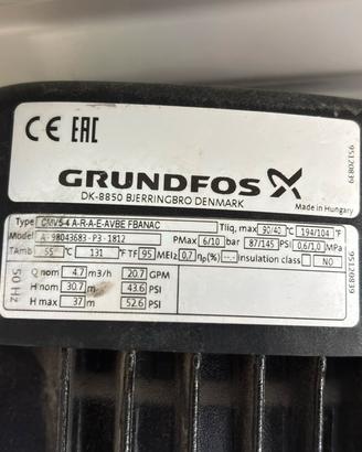 Elettropompa Grundfos CMV5-4